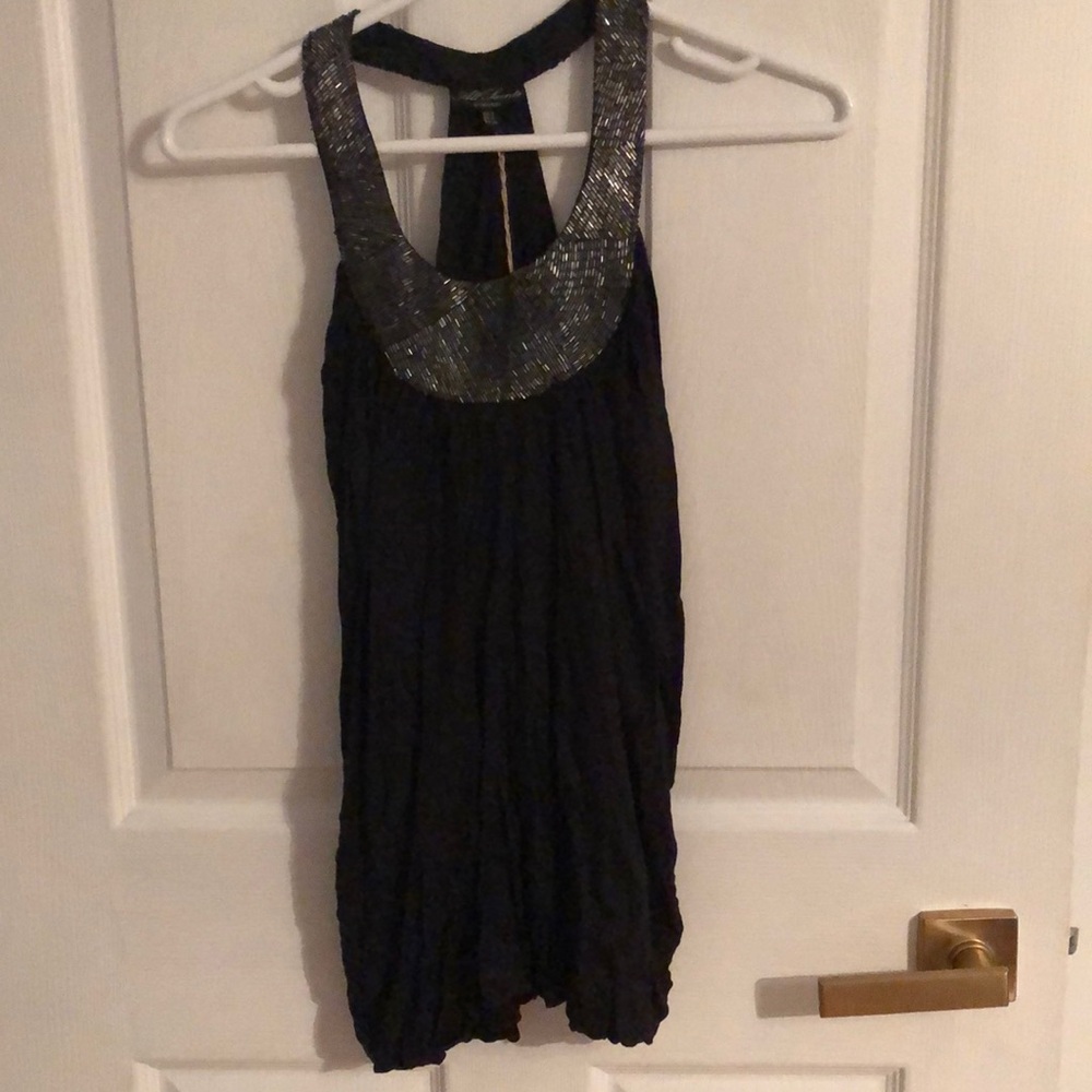 - All Saints beaded taster tank top